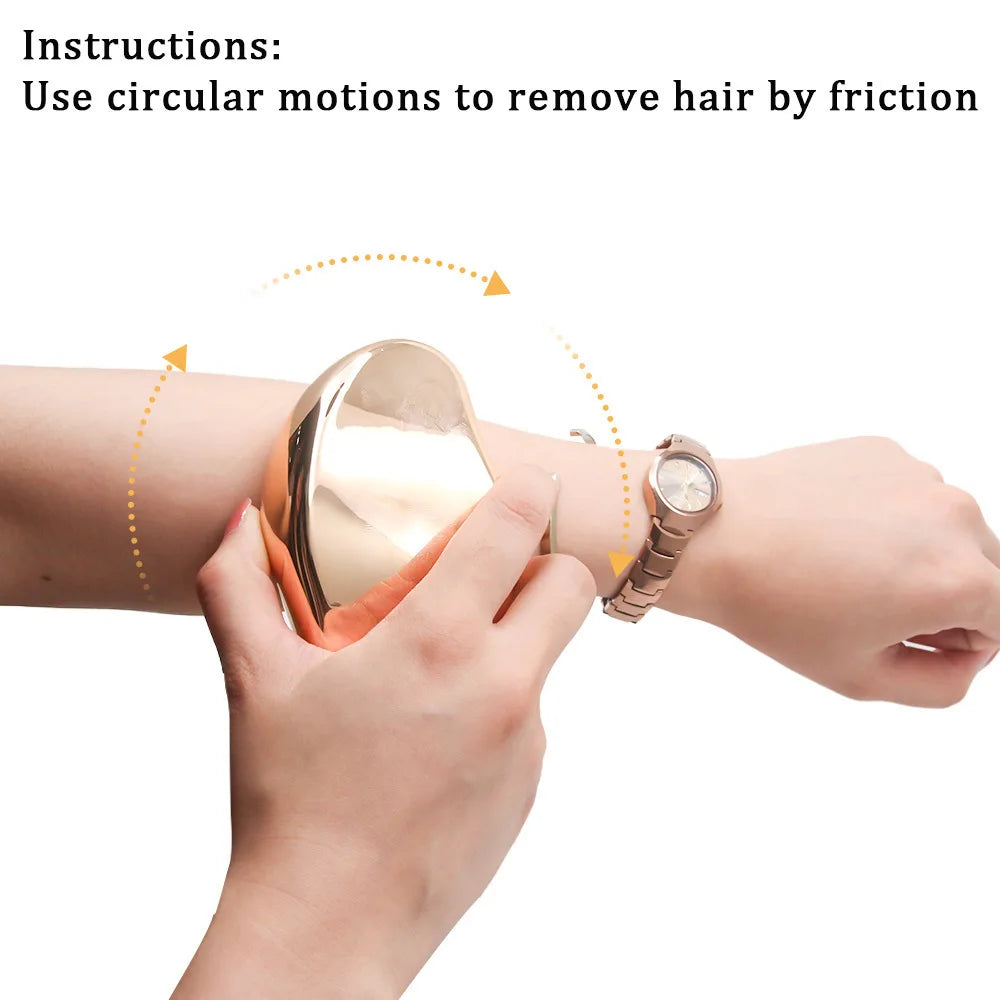 Magic Nano Painless Depilator Crystal Painless Physical Hair Removal Women Arms Legs Exfoliation Portable Hair Remover Tool